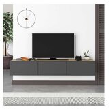 Hanah home tv polica francy 180 sapphire oak anthracite | ePonuda.com