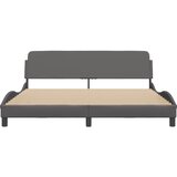  Okvir za krevet Dover sivi 180x200 cm od umjetne kože | shoptok.hr