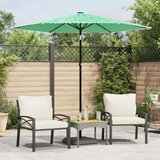 vidaXL Vrtni suncobran s čeličnom šipkom zeleni 223x223x213 cm | shoptok.hr