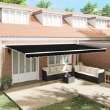 vidaXL črna zamenjalna tenda za okvir 6x3 m Cene