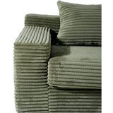 P & B 2-SED, zelena tekstil | Shoptok.si