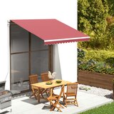 vidaXL Nadomestno blago za tendo bordo rdeče 3x2,5 m Cene