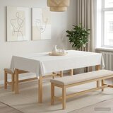  Tkanina za stol Pravokutni Bijela 140 x 220 cm | shoptok.hr