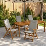  Jastuk za stolac s visokim naslonom GEMERT 6 kom. - Siva (poliester) 120 x 50 x 3 cm 6 | shoptok.hr