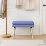  Klupa s dvostrukim slojem Traper plava 60 x 40 x 46 cm Tkanina | Eponuda.com