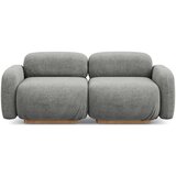 Makamii Siva sofa od bouclé tkanine 190 cm Ailani – Cijene