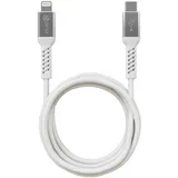 Charge Sync USB C na Lightning kabel MFi certificiran 2 m bijele boje