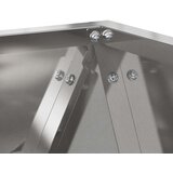  Sadilica 2 pcs Srebrno 50 x 50 x 50 cm Nehrđajući čelik | shoptok.hr