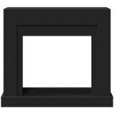  Okvir za kamin crni 100 x 30 x 87,5 cm od konstruiranog drva | shoptok.hr