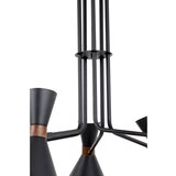 Light & Living Mat crna viseća svjetiljka s metalnim sjenilom ø 86,5 cm Hoodies – | shoptok.hr