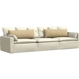 vidaXL Blazine za kavč 2 pcs Siva zelena 120 x 40 cm Žametna tkanina | Shoptok.si