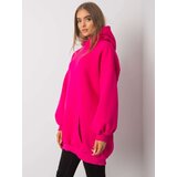Fashion Hunters Fuchsia hooded sweatshirt | Shoptok.si