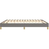  Za krevet s oprugama tamnosivi 160 x 200 cm od tkanine | shoptok.hr