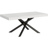 Itamoby   Famas (90x180/284 cm) - bela, barva nog: antracit - raztegljiva jedilna miza, (20842778) | Shoptok.si