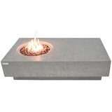 Gardenson Miza Z Ognjiščem Metropolis, Svetlo Siva | Shoptok.si