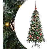 vidaXL Umestno božično drevo med 150 LED Zelena 55 x 55 x 120 cm, (5000067850) | Shoptok.si