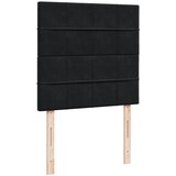 Box spring krevet s madracem crni 90x190 cm baršunasti | shoptok.hr