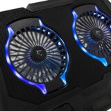 WHITESHARK Ice Shadow GCP-10 rashladni stalak za laptop, 2 ventilatora, RGB | shoptok.hr