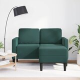 SOFA 2-sjed s ležaljkom u obliku slova L tamnozelena 125 cm | Eponuda.ba