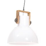  Industrijska viseća svjetiljka 25 W bijela okrugla 40 cm E27 | shoptok.hr