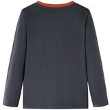  Dječja majica dugih rukava antracit 128 | shoptok.hr