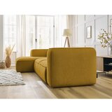 Bobochic Paris Oker žuta kutna garnitura od bouclé tkanine (s lijevim kutom) Zephyr – | shoptok.hr