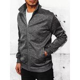 DStreet Bluza męska rozpinana ciemnoszara | shoptok.hr