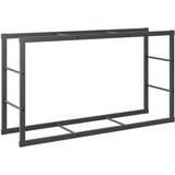  Stalak za drva crni 110x30x61 cm čelik | shoptok.hr