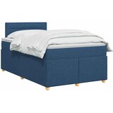  Boxspring krevet s madracem Plava 120 x 200 cm Tkanina | shoptok.hr
