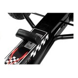  Go-Kart na pedale A-15 s pumpanim kotačima - crni | shoptok.hr