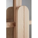 Jotex Vitrina u dekoru jasena u svijetloj prirodnoj boji 90x195x40 cm Sandor – | shoptok.hr