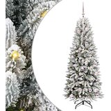 vidaXL Umestno božično drevo med 300 LED Bela 73 x 73 x 180 cm | Shoptok.si