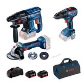 Bosch 3 tool set GBH180 GSR18V-50 GWS180 | Eponuda.ba