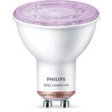 Philips Wiz Smart LED svjetiljka (GU10, Reguliranje: Može se prigušiti, Raznobojno, 345 lm, 4,8 W) Cijene