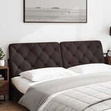  Jastuk za uzglavlje tamnosmeđi 180 cm od tkanine | shoptok.hr