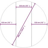 vidaXL Platno za tlo ispod bazena svjetlosivo Ø396 cm poliesterska | shoptok.hr
