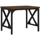  Stalak za pisač smeđa boja hrasta 40x30x31 cm konstruirano drvo | shoptok.hr