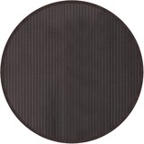  Okrugli tepih tamnosmeđi 80 cm bambus | shoptok.hr