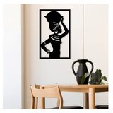 Wallity Zidna dekoracija Afrička, 35 x 56 cm, Crna | Eponuda.ba