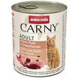 Animonda Carny Adult 6 x 800 g - Piletina, puretina i pačja srca Cijene