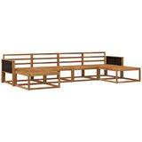 vidaXL Zunanja garnitura za sedenje 6 pcs Naravna Masiven les akacije, (5000282025) | Shoptok.si