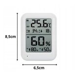 Digitalni LCD termometar higrometar magnet alarm vanjski senzor | shoptok.hr