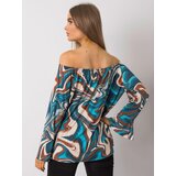 Och Bella Blouse-TW-BZ-BI-2486-1.17P-sea | shoptok.hr