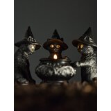 Sinsay Halloween svijećnjak za lučicu u obliku mačaka s kotlićem | shoptok.hr