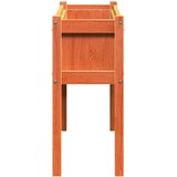  Vrtna sadilica s nogama voštano smeđa 110x31x70 cm od borovine | Eponuda.ba
