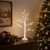  Božićno drvce breza Bijela 25 x 25 x 210 cm Plastika | shoptok.hr