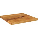 Stolna ploča 60 x 60 x 2,5 cm četvrtasta od masivnog drva manga | shoptok.hr
