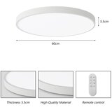  Immax NEO 07253L - LED prigušiva svetiljka SEMPLICI 60W/230V Wi-Fi Tuya bela + daljinski upravljač | Eponuda.com