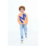 Marc Jacobs Otroški bombažen pulover oranžna barva