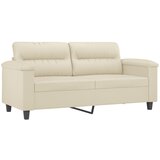  The Living Store Dvosed krem 140 cm umetno usnje - Kavč Dvosed, (21447994) | Shoptok.si